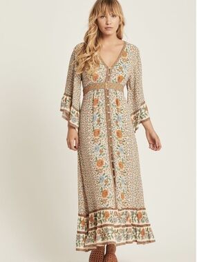 Arnhem Ophelia Maxi Dress in Tango | Trumpet